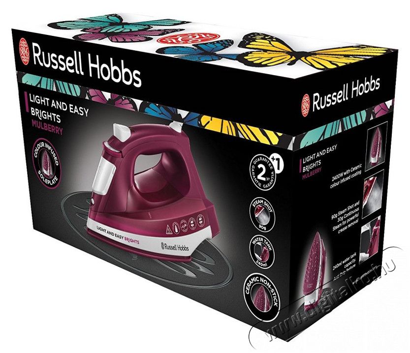 Russell Hobbs 24820-56/RH Light & Easy gőzőlös vasaló Háztartás / Otthon / Kültér - Vasaló - Vasaló - 326674