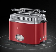 Russell Hobbs 21680-56/RH Retro kenyérpirító - piros Konyhai termékek - Konyhai kisgép (sütés / főzés / hűtés / ételkészítés) - Kenyérpirító - 312804