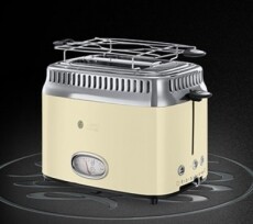 Russell Hobbs 21682-56/RH Retro kenyérpirító - krém Konyhai termékek - Konyhai kisgép (sütés / főzés / hűtés / ételkészítés) - Kenyérpirító - 312806