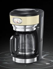 Russell Hobbs 21702-56/RH Retro kávéfőző - krém Konyhai termékek - Kávéfőző / kávéörlő / kiegészítő - Filteres kávéfőző - 312809