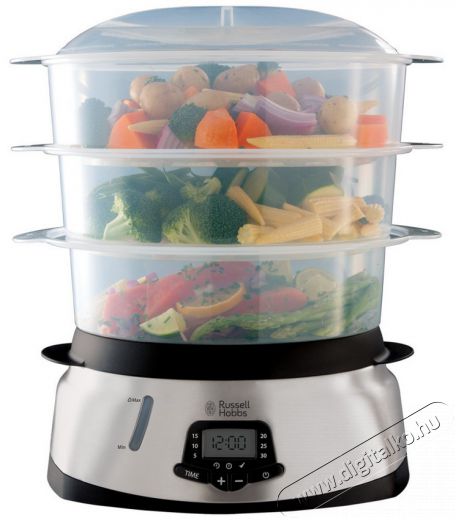 Russell Hobbs 23560-56 Maxicook digitális pároló Konyhai termékek - Konyhai kisgép (sütés / főzés / hűtés / ételkészítés) - Pároló - 314089