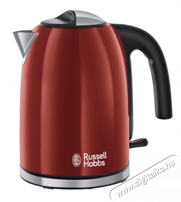 Russell Hobbs 20412-70 Colours Plus+ vízforraló - piros Konyhai termékek - Vízforraló / teafőző - 314069