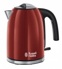 Russell Hobbs 20412-70 Colours Plus+ vízforraló - piros Konyhai termékek - Vízforraló / teafőző - 314069