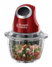 Russell Hobbs 24660-56 Desire mini aprító - piros Konyhai termékek - Konyhai kisgép (előkészítés / feldolgozás) - Aprító / daráló - 337549