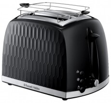 Russell Hobbs 26061-56/RH Honeycomb kenyérpirító - fekete  Konyhai termékek - Konyhai kisgép (sütés / főzés / hűtés / ételkészítés) - Kenyérpirító - 369767