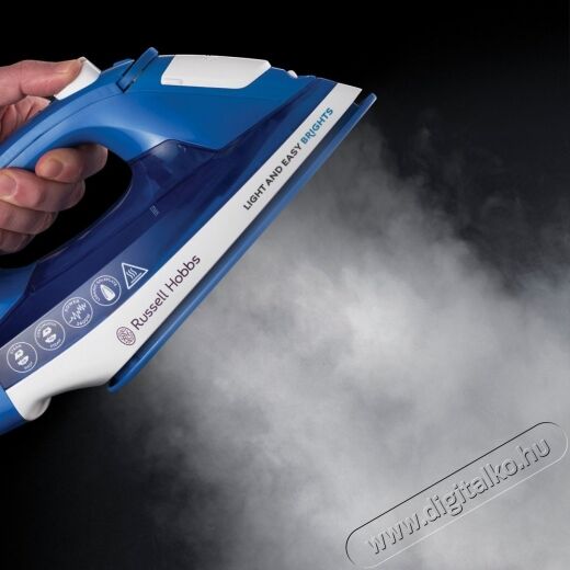 Russell Hobbs 24830-56/RH LightnEasy gőzölős vasaló - zafírkék Háztartás / Otthon / Kültér - Vasaló - Vasaló - 326675