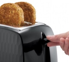 Russell Hobbs 26061-56/RH Honeycomb kenyérpirító - fekete  Konyhai termékek - Konyhai kisgép (sütés / főzés / hűtés / ételkészítés) - Kenyérpirító - 369767