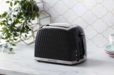 Russell Hobbs 26061-56/RH Honeycomb kenyérpirító - fekete  Konyhai termékek - Konyhai kisgép (sütés / főzés / hűtés / ételkészítés) - Kenyérpirító - 369767