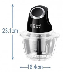 Russell Hobbs 24662-56 mini aprító Konyhai termékek - Konyhai kisgép (előkészítés / feldolgozás) - Aprító / daráló - 366731