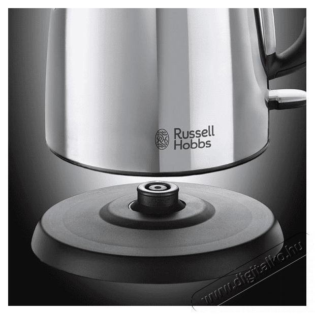 Russell Hobbs 24990-70 Victory kompakt vízforraló, 2200W, 1 L, Vízkő szűrő, Inox Konyhai termékek - Vízforraló / teafőző - 373057