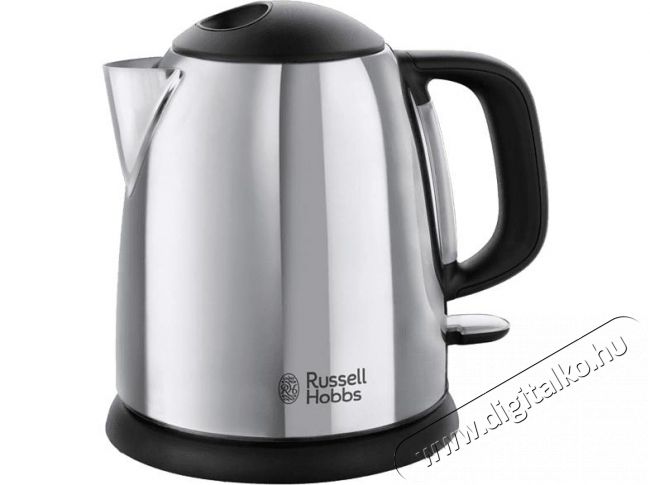 Russell Hobbs 24990-70 Victory kompakt vízforraló, 2200W, 1 L, Vízkő szűrő, Inox Konyhai termékek - Vízforraló / teafőző - 373057