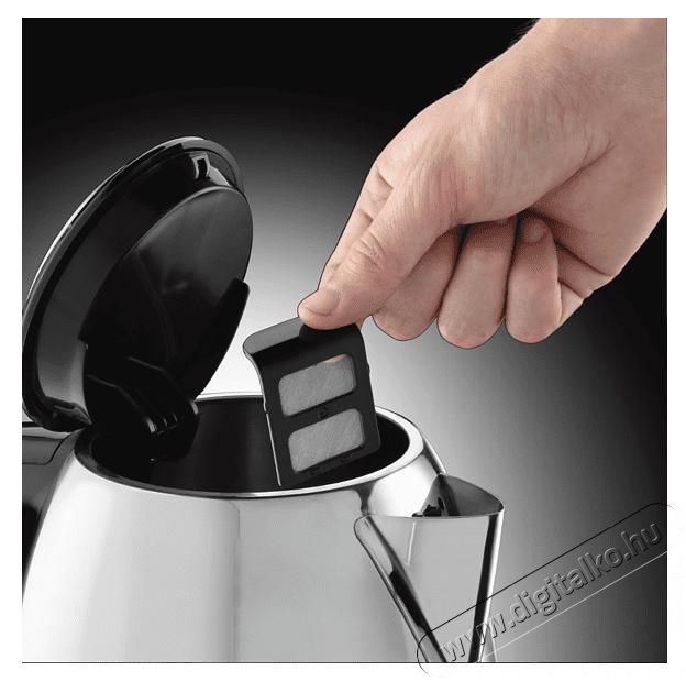 Russell Hobbs 24990-70 Victory kompakt vízforraló, 2200W, 1 L, Vízkő szűrő, Inox Konyhai termékek - Vízforraló / teafőző - 373057
