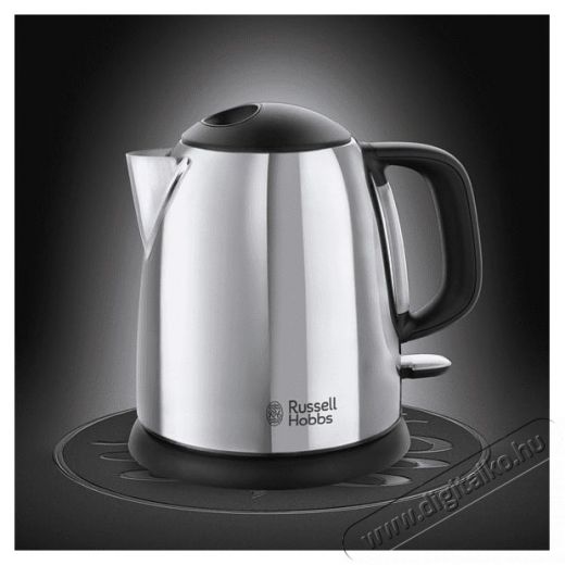 Russell Hobbs 24990-70 Victory kompakt vízforraló, 2200W, 1 L, Vízkő szűrő, Inox Konyhai termékek - Vízforraló / teafőző - 373057