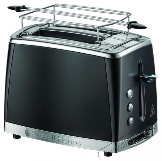 Russell Hobbs 26150-56/RH Matte Black fekete kenyérpirító Konyhai termékek - Konyhai kisgép (sütés / főzés / hűtés / ételkészítés) - Kenyérpirító - 385323