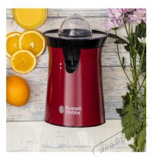 Russell Hobbs 26010-56 Colours Plus Flame citrusprés, rozsdamentes acél ház - piros Konyhai termékek - Konyhai kisgép (előkészítés / feldolgozás) - Citrus / gyümölcs facsaró - 373060