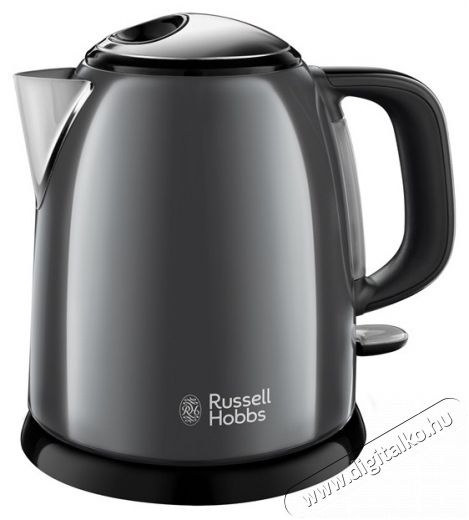 Russell Hobbs 24993-70/RH Colours Plus+ kompakt szürke vízforraló Konyhai termékek - Vízforraló / teafőző - 410739