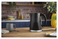 Russell Hobbs 26380-70/RH Groove fekete vízforraló Konyhai termékek - Vízforraló / teafőző - 455811