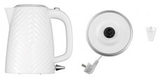 Russell Hobbs 26381-70/RH Groove fehér vízforraló Konyhai termékek - Vízforraló / teafőző - 455812