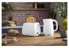 Russell Hobbs 26381-70/RH Groove fehér vízforraló Konyhai termékek - Vízforraló / teafőző - 455812
