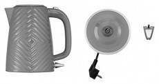 Russell Hobbs 26382-70/RH Groove szürke vízforraló Konyhai termékek - Vízforraló / teafőző - 455813