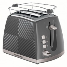 Russell Hobbs 26392-56/RH Groove szürke kenyérpirító Konyhai termékek - Konyhai kisgép (sütés / főzés / hűtés / ételkészítés) - Kenyérpirító - 455760
