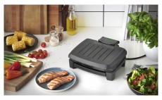 Russell Hobbs George Foreman 28300-56/GF Immersa Grill Small fekete kontaktgrill Konyhai termékek - Konyhai kisgép (sütés / főzés / hűtés / ételkészítés) - Kontakt grill sütő / sütőlap - 497844