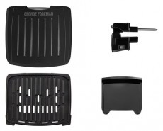 Russell Hobbs George Foreman 28310-56/GF Immersa Grill Medium fekete kontaktgrill Konyhai termékek - Konyhai kisgép (sütés / főzés / hűtés / ételkészítés) - Kontakt grill sütő / sütőlap - 497845