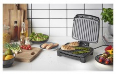 Russell Hobbs George Foreman 28310-56/GF Immersa Grill Medium fekete kontaktgrill Konyhai termékek - Konyhai kisgép (sütés / főzés / hűtés / ételkészítés) - Kontakt grill sütő / sütőlap - 497845