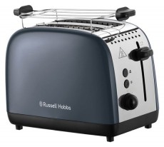 Russell Hobbs 26552-56/RH Colours Plus szürke 2 szeletes kenyérpirító Konyhai termékek - Konyhai kisgép (sütés / főzés / hűtés / ételkészítés) - Kenyérpirító - 500572