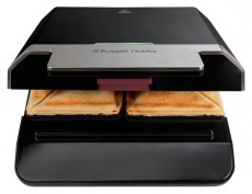 Russell Hobbs 26800-56/RH Creations Easy Clean fekete szendvicssütő Konyhai termékek - Konyhai kisgép (sütés / főzés / hűtés / ételkészítés) - Melegszendvics / gofri sütő - 500569