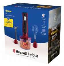 Russell Hobbs 27140-56/RH Desire Red 3 in 1 botmixer Konyhai termékek - Konyhai kisgép (előkészítés / feldolgozás) - Botmixer - 502433