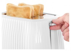 Russell Hobbs 27370-56/RH Eden fehér 2 szeletes kenyérpirító Konyhai termékek - Konyhai kisgép (sütés / főzés / hűtés / ételkészítés) - Kenyérpirító - 502362