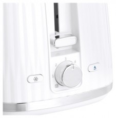 Russell Hobbs 27370-56/RH Eden fehér 2 szeletes kenyérpirító Konyhai termékek - Konyhai kisgép (sütés / főzés / hűtés / ételkészítés) - Kenyérpirító - 502362
