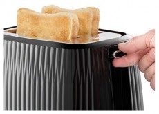 Russell Hobbs 27371-56/RH Eden fekete 2 szeletes kenyérpirító Konyhai termékek - Konyhai kisgép (sütés / főzés / hűtés / ételkészítés) - Kenyérpirító - 502363