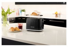 Russell Hobbs 27371-56/RH Eden fekete 2 szeletes kenyérpirító Konyhai termékek - Konyhai kisgép (sütés / főzés / hűtés / ételkészítés) - Kenyérpirító - 502363
