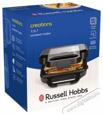Russell Hobbs 26810-56/RH Creations 3in1 fekete gorfi - grill/panini - szendvicssütő Konyhai termékek - Konyhai kisgép (sütés / főzés / hűtés / ételkészítés) - Melegszendvics / gofri sütő - 502102