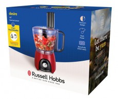 Russell Hobbs 27110-56/RH Desire Red konyhai robotgép Konyhai termékek - Konyhai kisgép (előkészítés / feldolgozás) - Konyhai robotgép - 502519