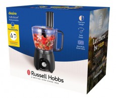Russell Hobbs 27111-56/RH Desire Matte Charcoal konyhai robotgép Konyhai termékek - Konyhai kisgép (előkészítés / feldolgozás) - Konyhai robotgép - 502520