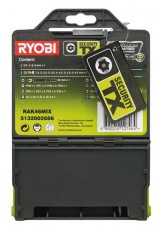 Ryobi RAK46MIX 46 db-os bit készlet Háztartás / Otthon / Kültér - Szerszám - Csavarhúzó / kulcs / fúró / szerszám készlet - 427241