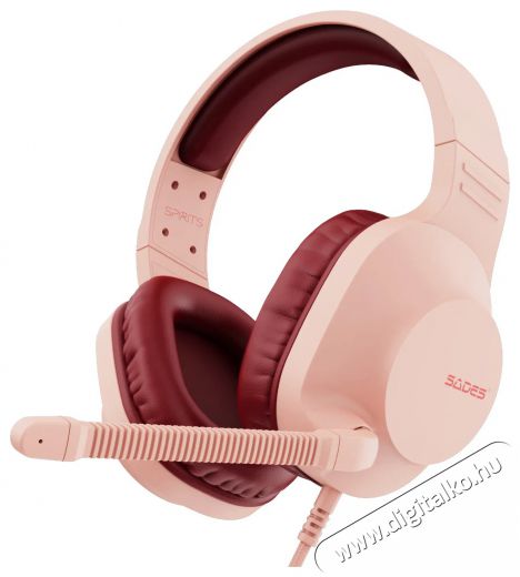 Sades Spirits Peachy Fejhallgató Audio-Video / Hifi / Multimédia - Fül és Fejhallgatók - Fejhallgató mikrofonnal / headset - 529976