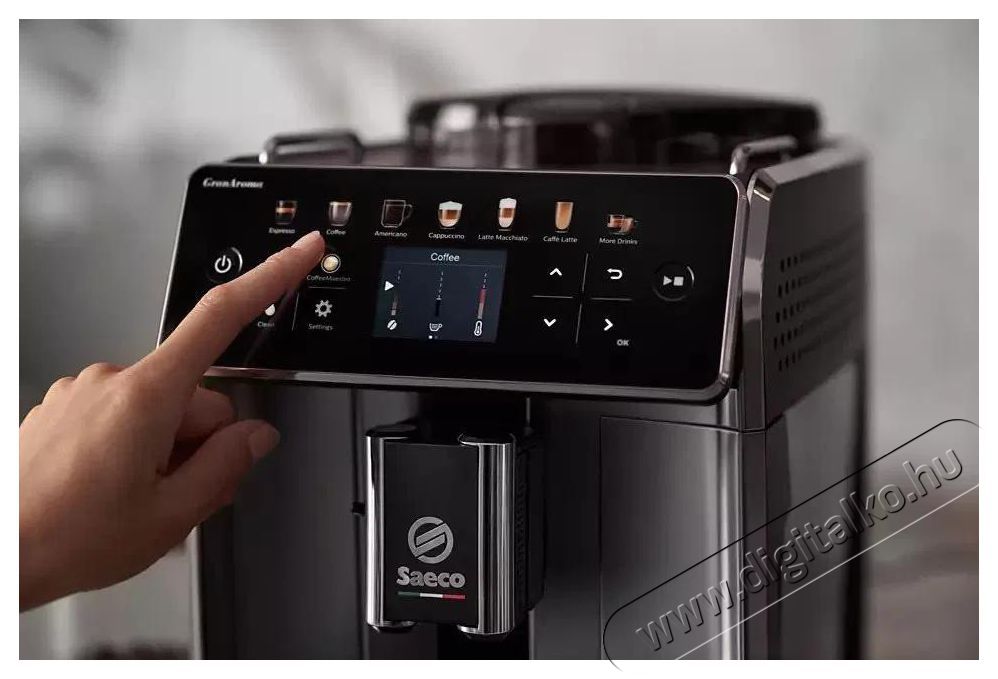 Saeco GranAroma SM6582/30 LattePerfetto Konyhai term&eacute;kek - K&aacute;v&eacute;főző / k&aacute;v&eacute;&ouml;rlő / kieg&eacute;sz&iacute;tő - Automata k&aacute;v&eacute;főző - 512800