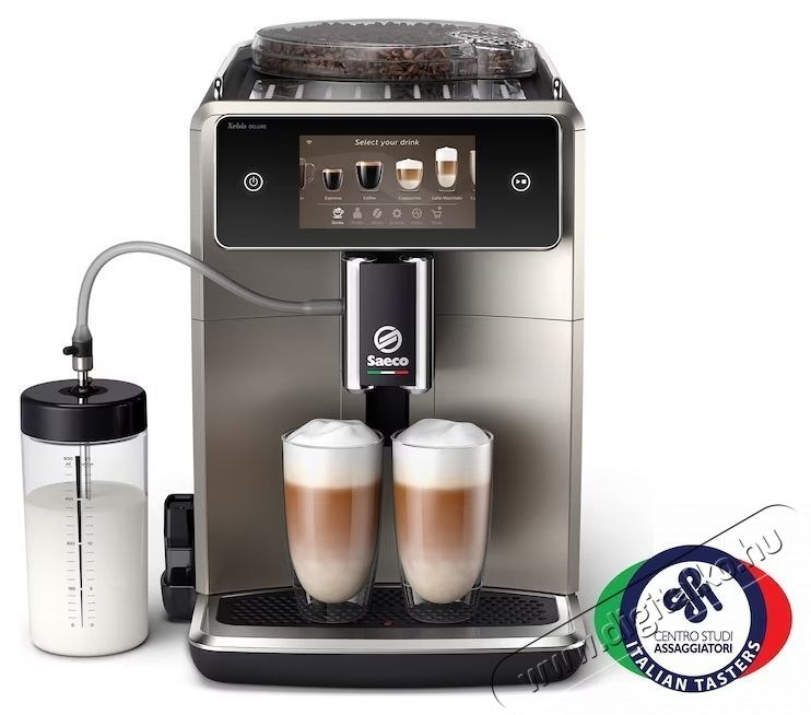 Saeco Xelsis Deluxe SM8782/30 eszpressz&oacute; k&aacute;v&eacute;g&eacute;p Konyhai term&eacute;kek - K&aacute;v&eacute;főző / k&aacute;v&eacute;&ouml;rlő / kieg&eacute;sz&iacute;tő - Pressz&oacute; k&aacute;v&eacute;főző - 534768