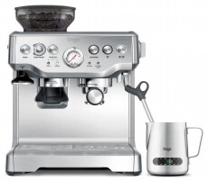 Sage BES875 BSS eszpresszó kávéfőző kávédarálóval - inox Konyhai termékek - Kávéfőző / kávéörlő / kiegészítő - Presszó kávéfőző - 345964