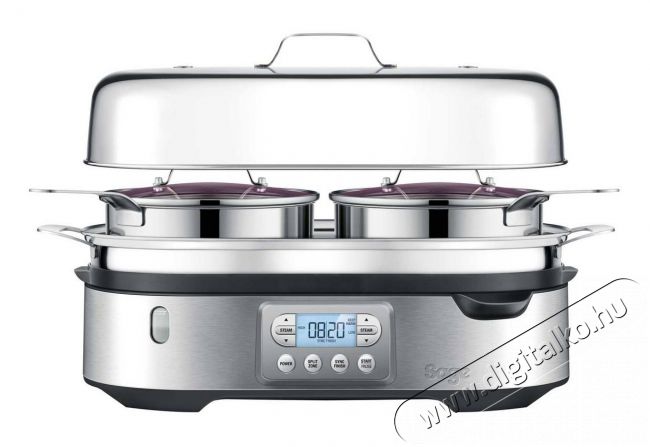 Sage SFS800 rozsdamentes párolóedény Konyhai termékek - Konyhai kisgép (sütés / főzés / hűtés / ételkészítés) - Pároló - 345940
