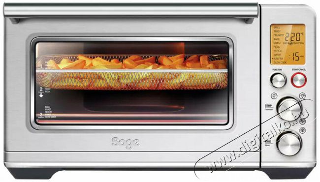 Sage SOV860BSS Minisütő Konyhai termékek - Sütő-főzőlap, tűzhely (szabadonálló) - Mini sütő / mini grill / mini konyha - 362951