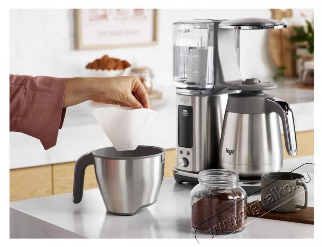 Sage SDC465BSS Konyhai term&eacute;kek - K&aacute;v&eacute;főző / k&aacute;v&eacute;&ouml;rlő / kieg&eacute;sz&iacute;tő - Filteres k&aacute;v&eacute;főző - 529977