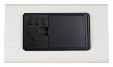 SAL Somogyi OC 07 digitális LED fa ébresztőóra - fehér  Háztartás / Otthon / Kültér - Óra - Ébresztőóra - 368250