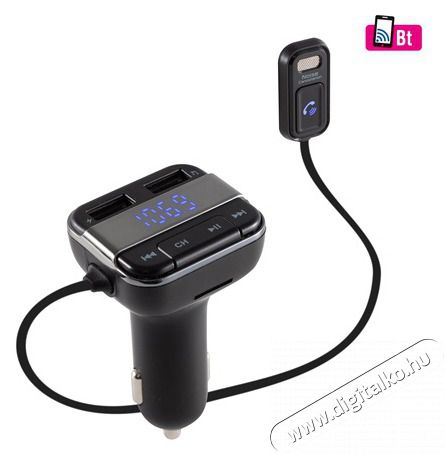 SAL Somogyi FMBT MIC FM MODULÁTOR ÉS BLUETOOTH Autóhifi / Autó felszerelés - FM transzmitter / modulátor - 374115