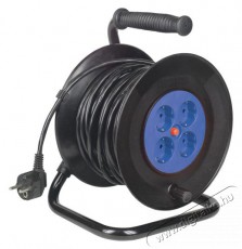 SAL Somogyi HJR 4-50 kábeldob 4 aljzat 3x1,5mm2 50m kábellel Háztartás / Otthon / Kültér - Világítás / elektromosság - Hálózati elosztó / hosszabbító / adapter - 368275