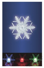 SAL Somogyi KID 331/WH LED-es hókristály ablakdísz Háztartás / Otthon / Kültér - Világítás / elektromosság - Hangulat teremtő világítás - 384303